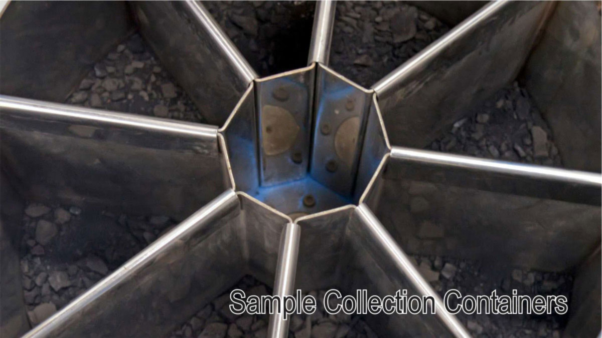 Rotary sample divider